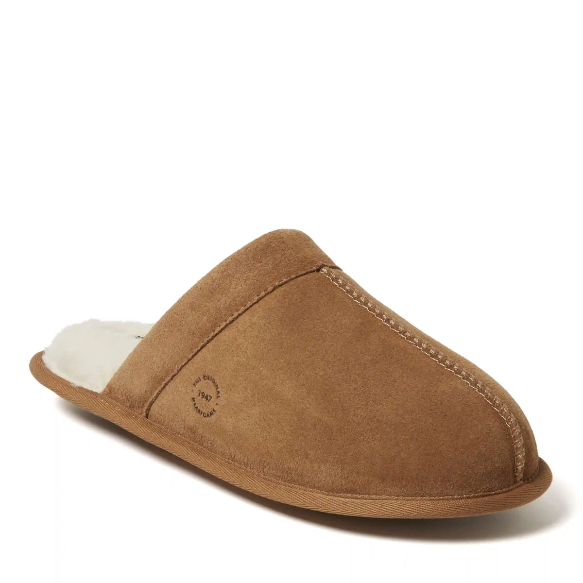 Men's Kirk Genuine Suede Scuff With Prayer Seam