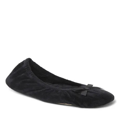 Women's Layla Velour Ballerina Slipper