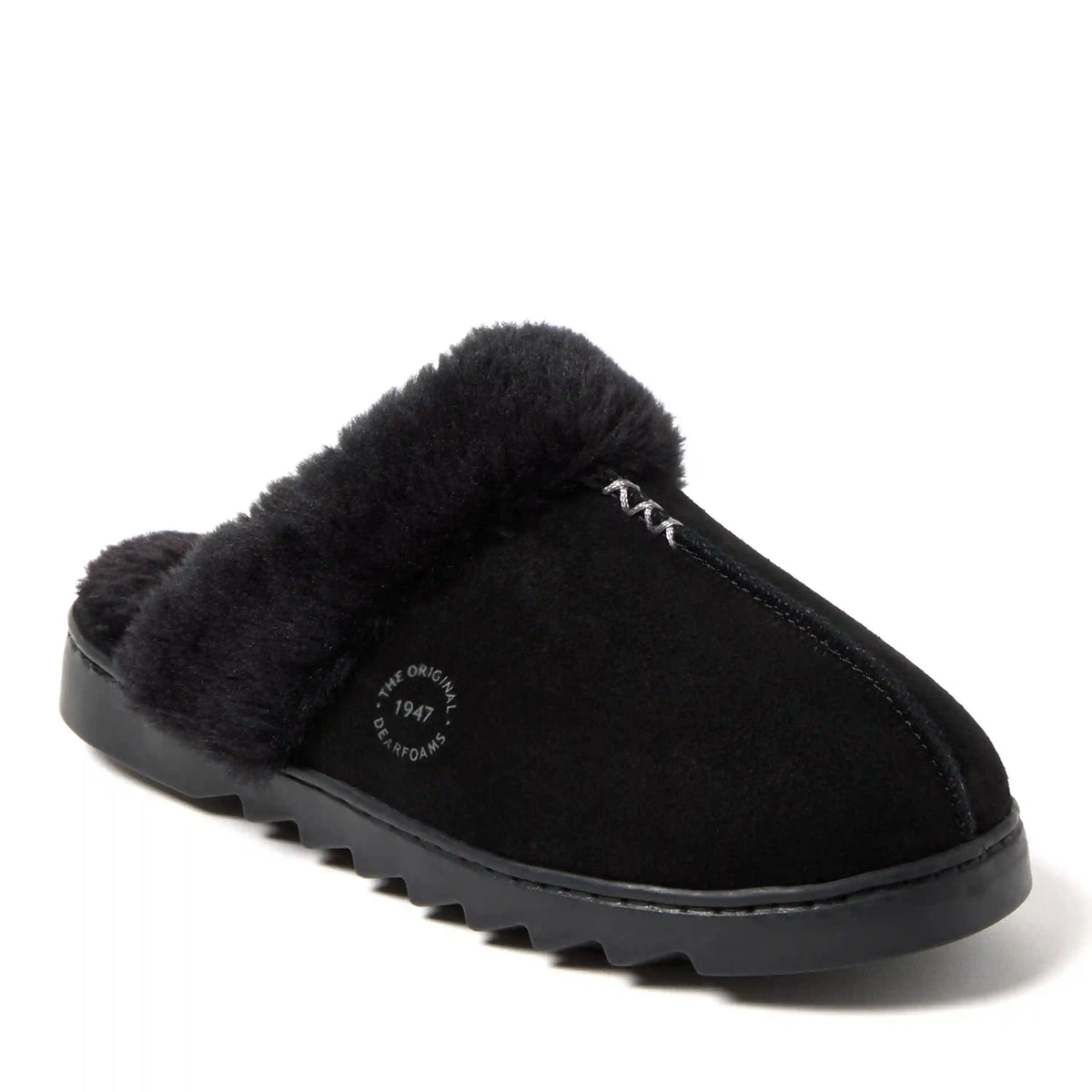 Women's Helena Genuine Suede Scuff With Prayer Seam