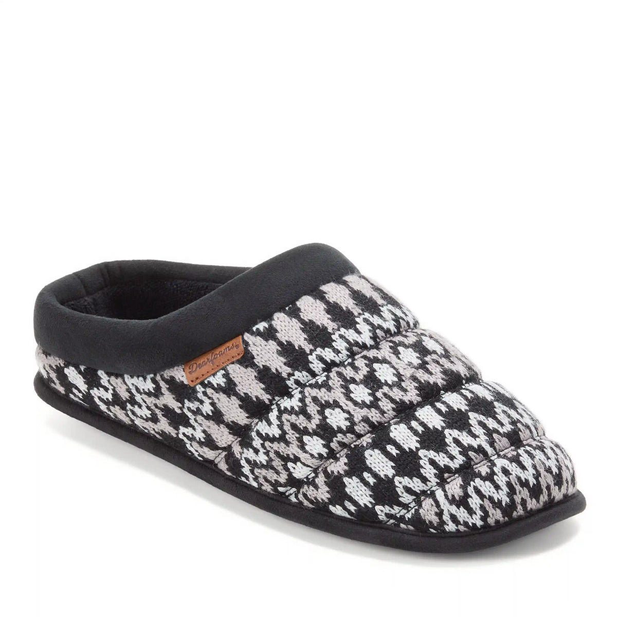 Men's Asher Quilted Marled Knit Clog