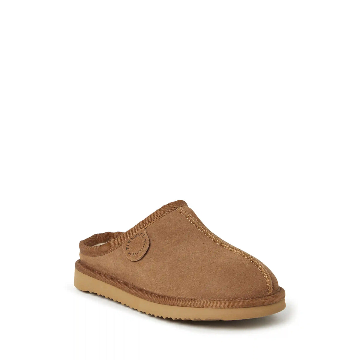Kid's Fireside by Dearfoams Dempsey Genuine Shearling Clog Slipper