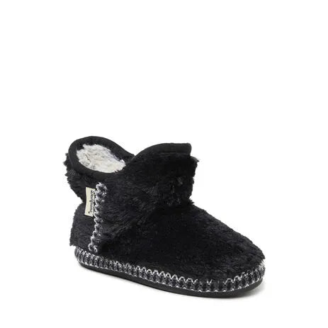 Kids Charlotte Furry Bootie Slipper